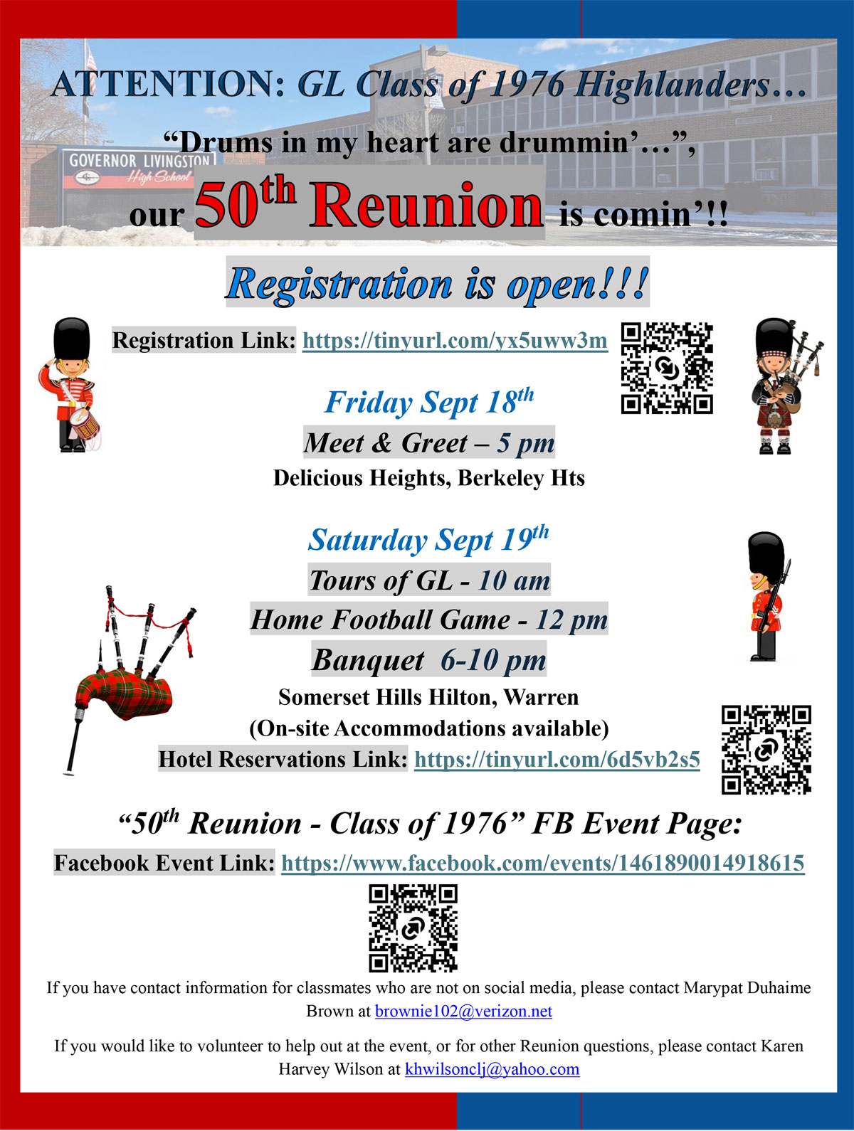 Class of 1976 50th Class Reunion